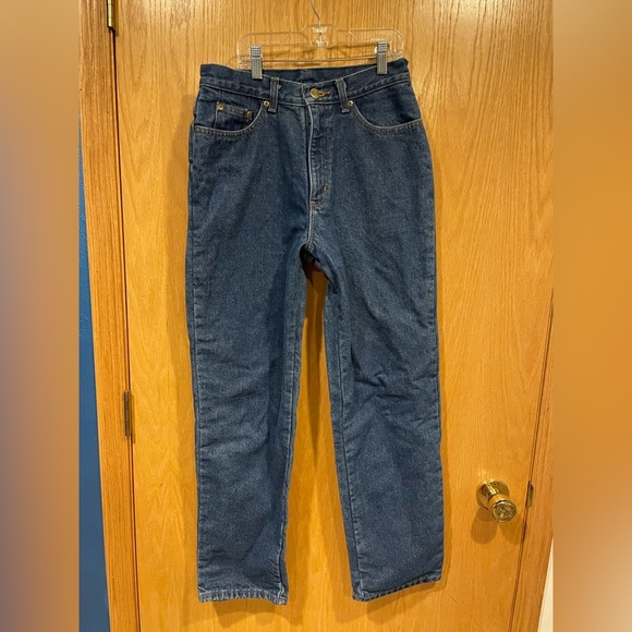 LL Bean Double L Relaxed Fit Jeans - Size 8R - Picture 1 of 11